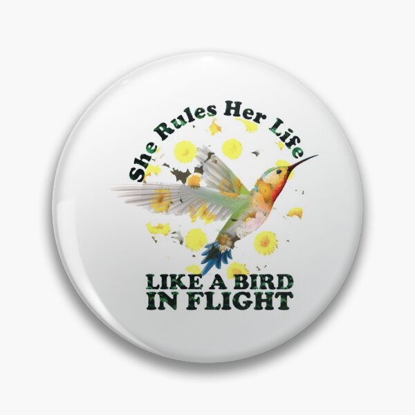 Item preview, She Rules Her Life Like A Bird In Flight   designed and sold by rentcreature.