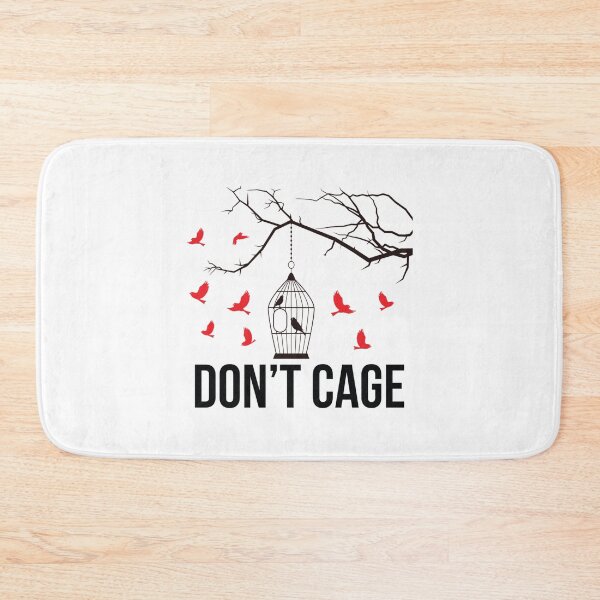 Item preview, that can be locked in by a cage without a door. Nice gift for bird fans.   designed and sold by rentcreature.