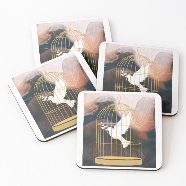 Item preview, White Bird in a Golden Cage   designed and sold by rentcreature.