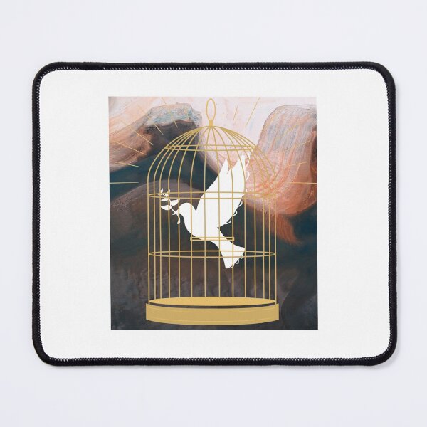 Item preview, White Bird in a Golden Cage designed and sold by rentcreature.