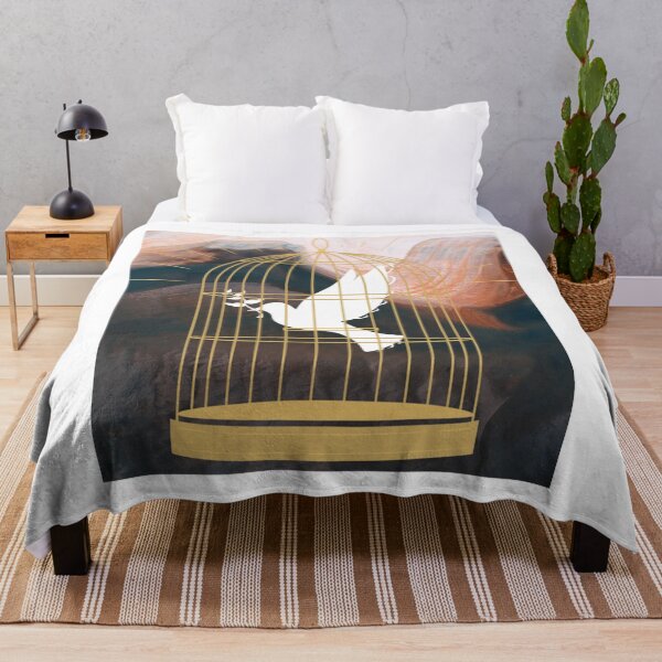 Item preview, White Bird in a Golden Cage   designed and sold by rentcreature.