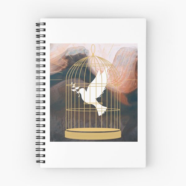 Item preview, White Bird in a Golden Cage   designed and sold by rentcreature.