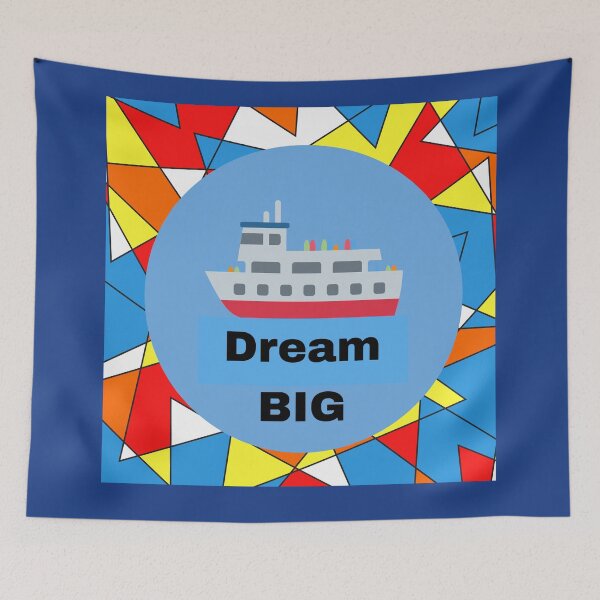Item preview, Dream BIG. proud to be a Captain designed and sold by BronikowskiART.