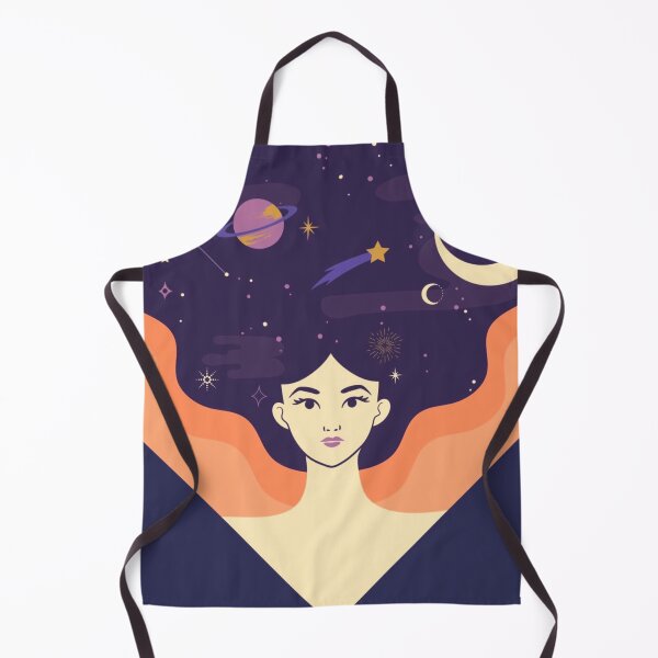 Item preview, Woman of planets, world,sky, the galaxy, moon, Gemini, Taurus, Sagittarius  designed and sold by RashidaHanaart.