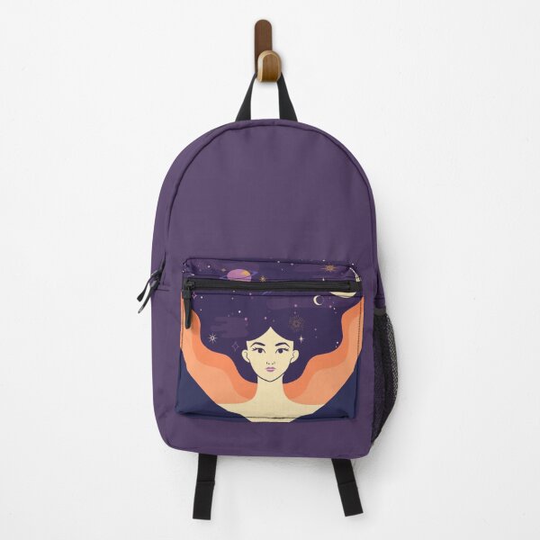 Item preview, Woman of planets, world,sky, the galaxy, moon, Gemini, Taurus, Sagittarius designed and sold by RashidaHanaart.