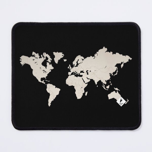 Item preview, "Mapa del mundo" - por P FashionArt designed and sold by BK-Fishing.