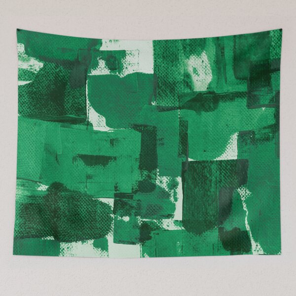 Item preview, Green Oil Paint Brush Effects designed and sold by Piece of Modern Art.
