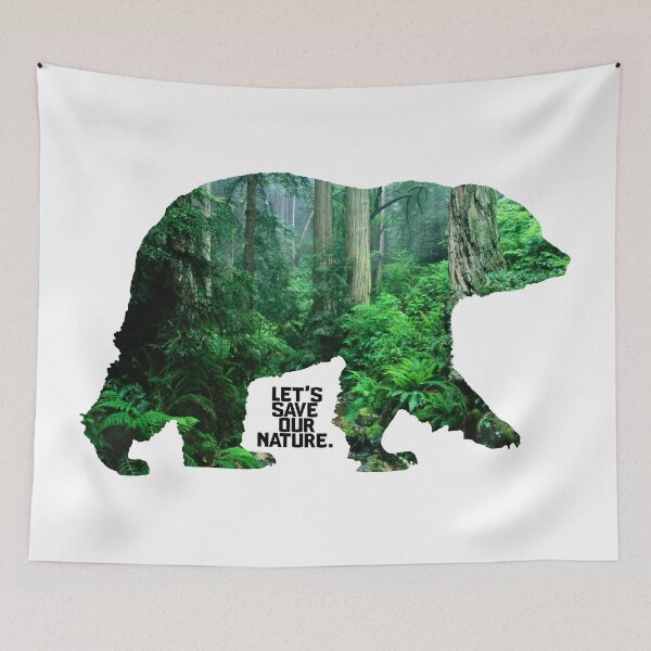 Item preview, ¡Salvemos nuestra naturaleza! designed and sold by BigDaddyStore.