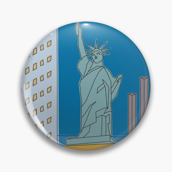 Item preview, New York illustration with Statue of Liberty designed and sold by acediscovery.