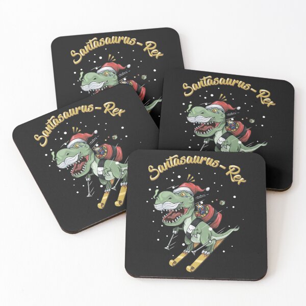 Item preview, T-Rex Santasaurus Rex -  Dinosaur Santa Claus    designed and sold by RyderKenelm.