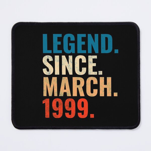 Item preview, Legend Since March 1999 Retro Vintage designed and sold by Teelogic.