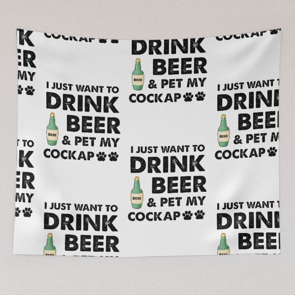 Item preview, Pet My Cockapoo, Drink Beer And Cockapoo designed and sold by SportyDogShop.