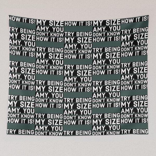 Item preview, Tammy and Amy sisters qoute try being my size Amy you don't know how it is designed and sold by vincent-engberg.