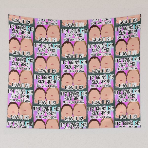 Item preview, Try being my size Funny you ain’t a prize Amy 1000 lb pound Tammy show tv reality Slaton humor weigh designed and sold by vincent-engberg.