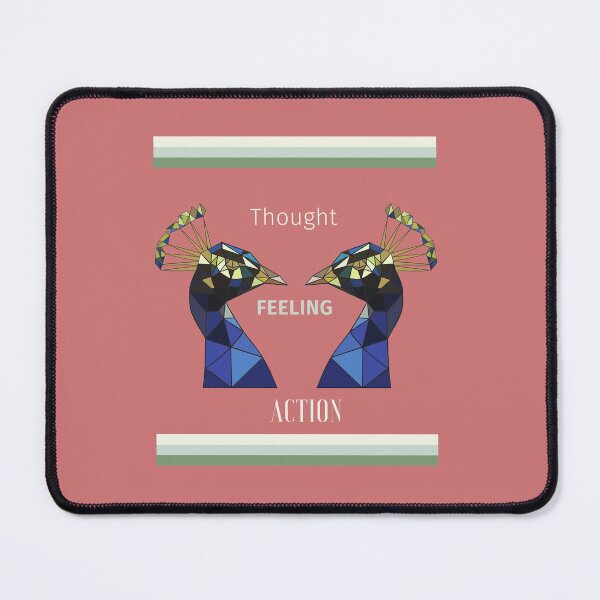 Item preview, Thought, feelig,action designed and sold by MindsetDesign.