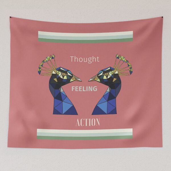 Item preview, Thought, feelig,action designed and sold by MindsetDesign.