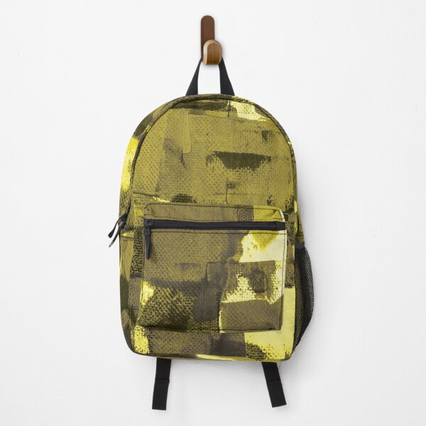 Item preview, Yellow Oil Paint Brush Effects designed and sold by Piece of Modern Art.