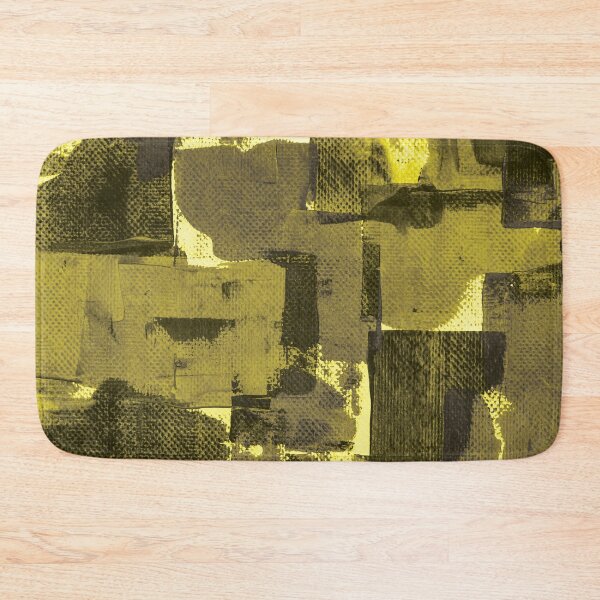 Item preview, Yellow Oil Paint Brush Effects designed and sold by Piece of Modern Art.