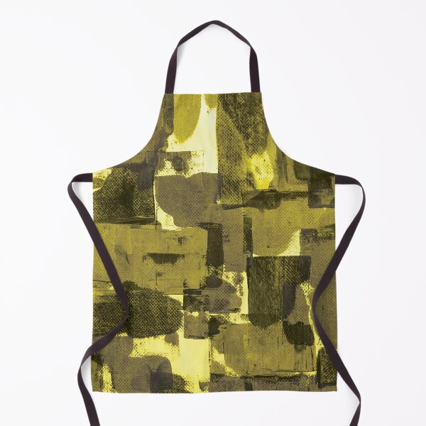 Item preview, Yellow Oil Paint Brush Effects designed and sold by Piece of Modern Art.