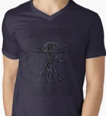 VitruvianAlien Men's V-Neck T-Shirt