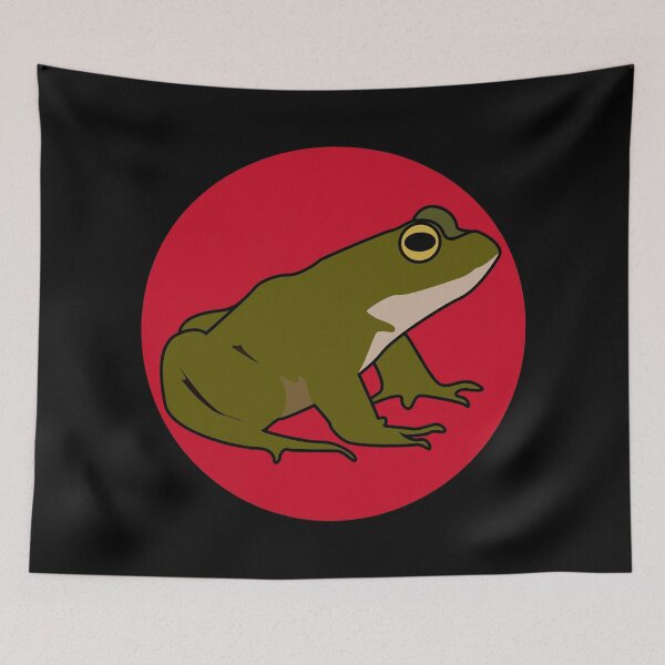 Item preview, Frog drawing designed and sold by Blondiabshop.