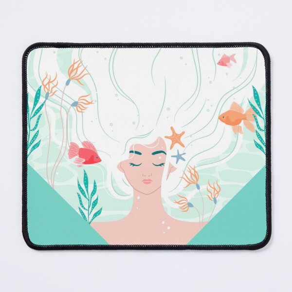 Item preview, Queen goddess of the ocean cancer fishes beach, titanic designed and sold by RashidaHanaart.