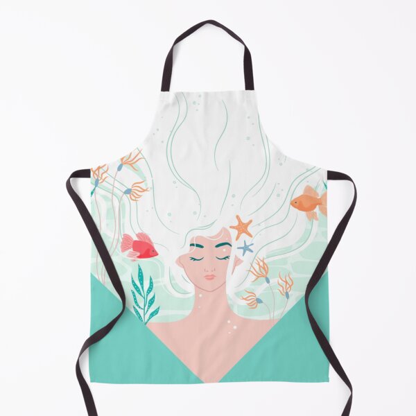Item preview, Queen goddess of the ocean cancer fishes beach, titanic designed and sold by RashidaHanaart.