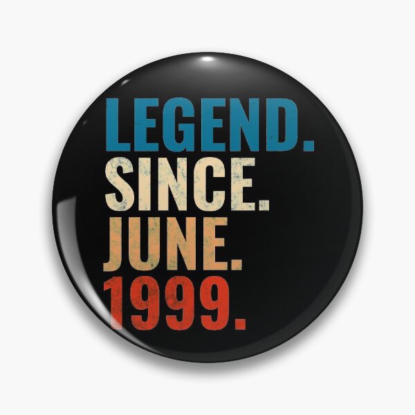 Item preview, Legend Since June 1999 Retro Vintage designed and sold by Teelogic.