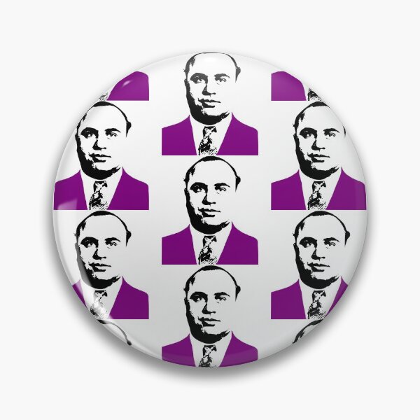 Item preview, Al Capone Mug Shot Purple Suit designed and sold by mike-gray.