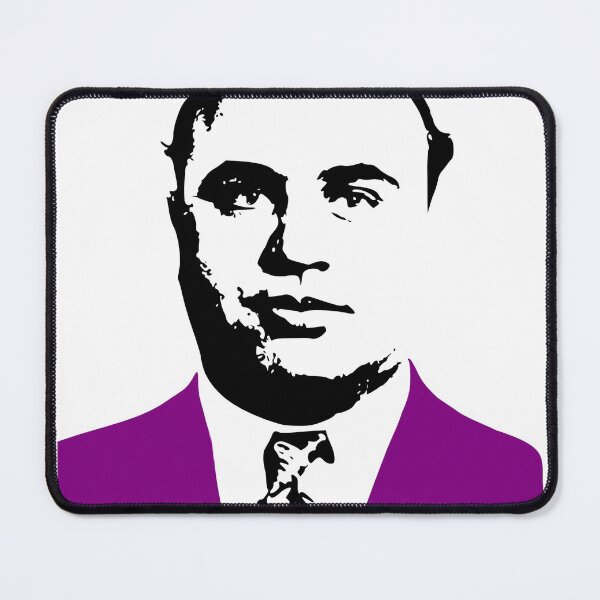 Item preview, Al Capone Mug Shot Purple Suit designed and sold by mike-gray.