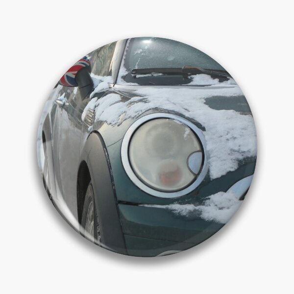 Item preview, car is covered with a layer of white snow  designed and sold by mrivserg.