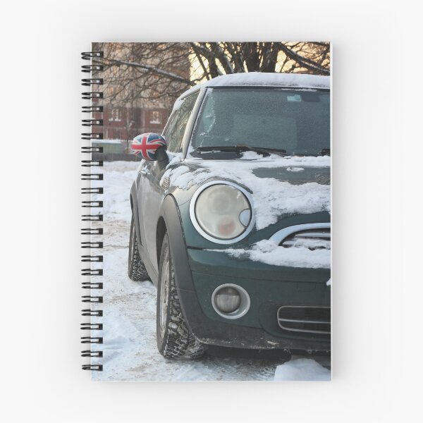 Item preview, car is covered with a layer of white snow  designed and sold by mrivserg.