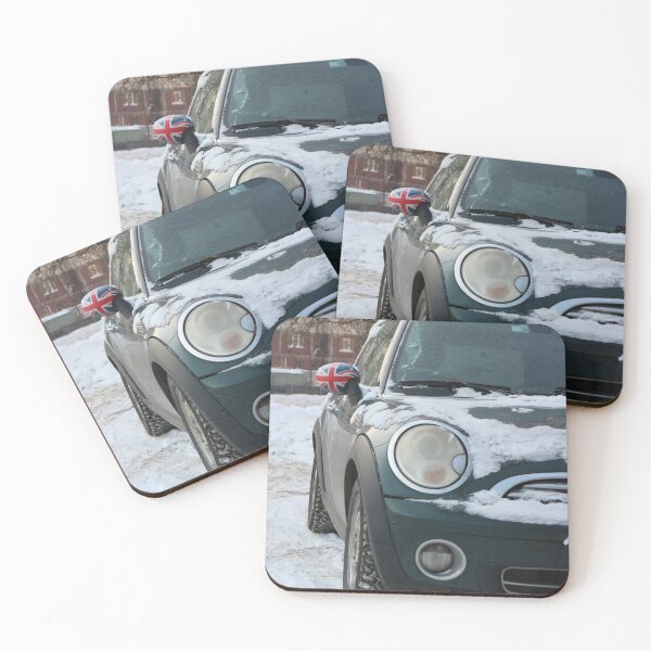 Item preview, car is covered with a layer of white snow  designed and sold by mrivserg.
