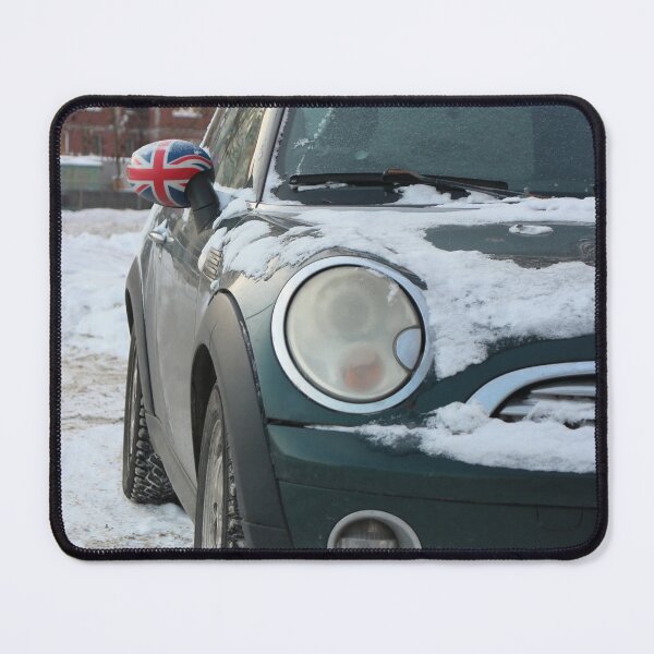 Item preview, car is covered with a layer of white snow  designed and sold by mrivserg.
