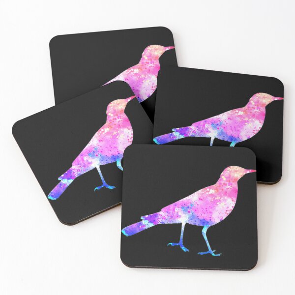 Item preview, colorful silhouette bird design designed and sold by Design Repo.