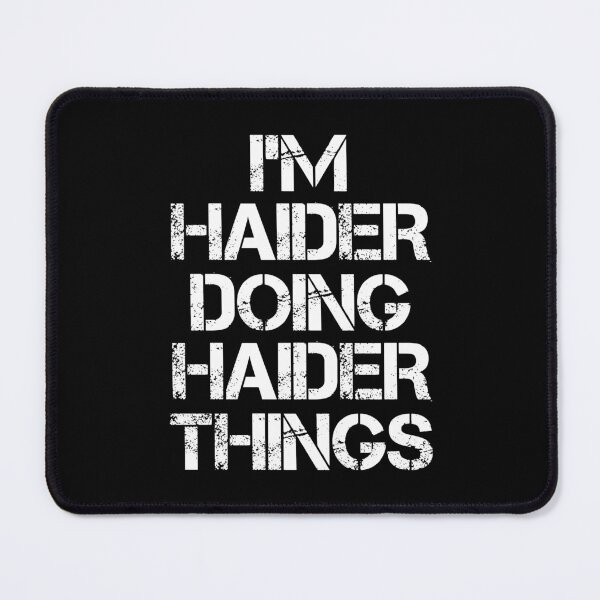 Item preview, Haider Name T Shirt - Doing Haider Things Name Gift Item Tee designed and sold by artiagasonya.
