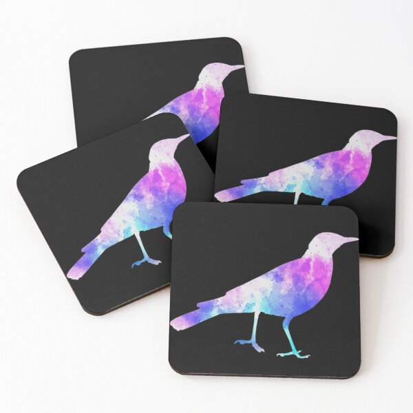 Item preview, colorful silhouette bird design designed and sold by Design Repo.