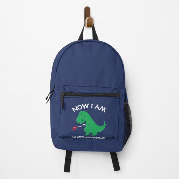 Item preview, Now I_m Unstoppable - Funny T-Rex Dinosaur Pun - I Am Unstoppable T-rex   designed and sold by RyderKenelm.