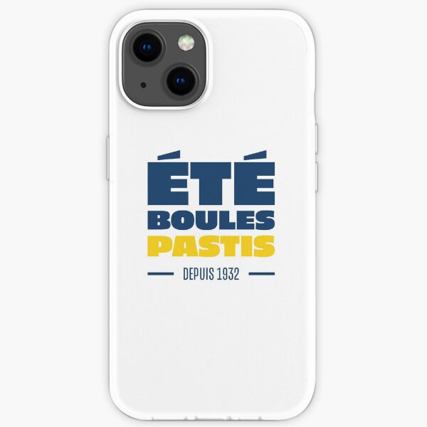 Été Boules Pastis Coque souple iPhone