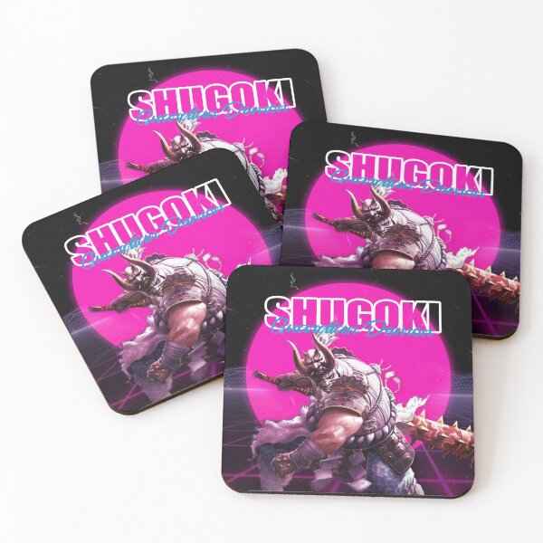 Item preview, Shugoki Guardian Demon 80s retro design designed and sold by jpn insprd.