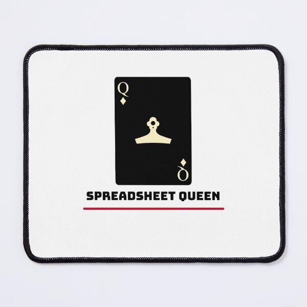 Item preview, Spreadsheet Queen designed and sold by spokoandstuff.