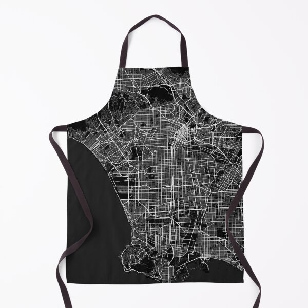 Item preview, Los Angeles City Map of California, USA - Full Moon designed and sold by deMAP.