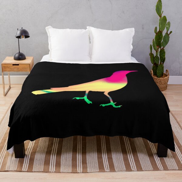 Item preview, colorful silhouette bird design designed and sold by Design Repo.