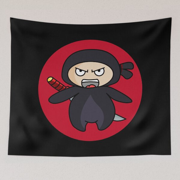 Item preview, Ninja drawing designed and sold by Blondiabshop.