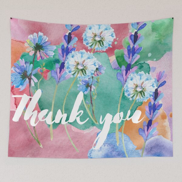 Item preview, Thank you- Thank you Greeting card designed and sold by BronikowskiART.