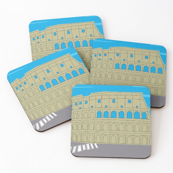Item preview, The Colosseum in Rome illustration designed and sold by acediscovery.