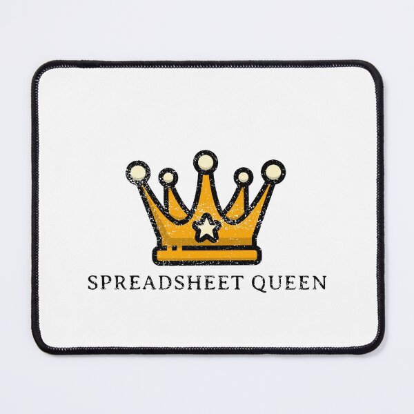 Item preview, Spreadsheet Queen designed and sold by spokoandstuff.