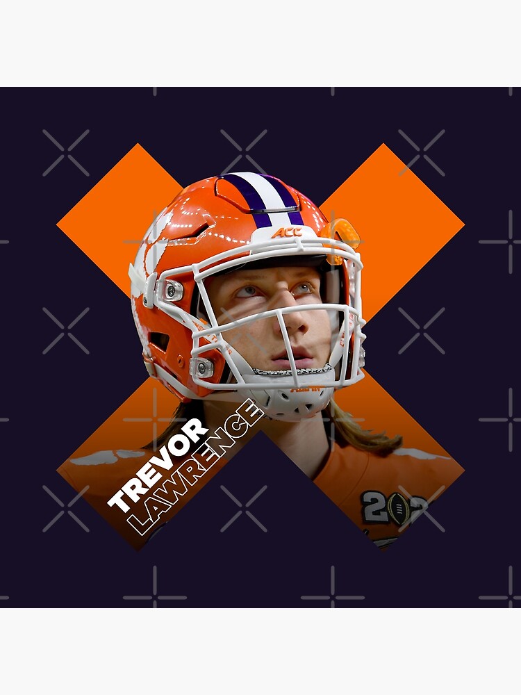 Trevor Lawrence Jacksonville Jaguars Emoji Design Digital Desk Clock