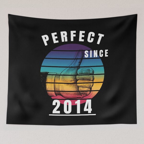 Artikelvorschau, Perfect Since 2014 Best Birthday Gift entworfen und verkauft von Burba Design.