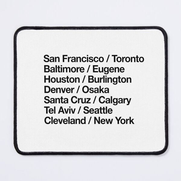 Item preview, 2014 grunge american apparel cities print designed and sold by gnomeapocalypse.